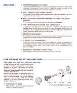 Preview for 3 page of Pioneer SX-1500TD Installation, Operating Ansd Service Manual