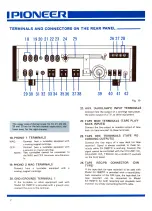 Preview for 9 page of Pioneer SX-1500TD Installation, Operating Ansd Service Manual