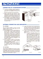 Preview for 11 page of Pioneer SX-1500TD Installation, Operating Ansd Service Manual