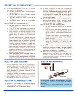 Preview for 13 page of Pioneer SX-1500TD Installation, Operating Ansd Service Manual