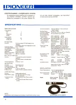 Preview for 15 page of Pioneer SX-1500TD Installation, Operating Ansd Service Manual