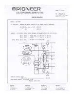 Предварительный просмотр 120 страницы Pioneer SX-1980 Service Manual