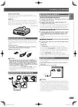 Предварительный просмотр 3 страницы Pioneer SX-20-k/-s Quick Start Manual