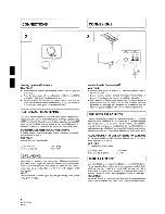 Предварительный просмотр 6 страницы Pioneer SX-209RDS Operating Instructions Manual