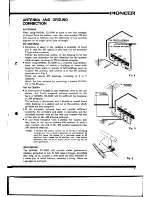 Предварительный просмотр 7 страницы Pioneer SX-2500 Installation, Operation And Service Manual