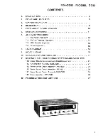 Preview for 2 page of Pioneer SX-300 Service Manual