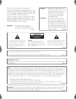 Preview for 2 page of Pioneer SX-315 Operating Instructions Manual