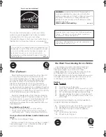 Preview for 4 page of Pioneer SX-315 Operating Instructions Manual