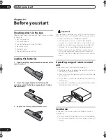 Preview for 6 page of Pioneer SX-315 Operating Instructions Manual