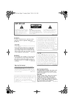 Preview for 2 page of Pioneer SX-316-S Operating Instructions Manual