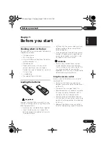 Preview for 5 page of Pioneer SX-316-S Operating Instructions Manual