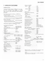 Preview for 3 page of Pioneer SX-3500 Service Manual