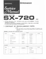 Предварительный просмотр 26 страницы Pioneer SX-3600 Service Manual