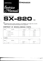 Preview for 39 page of Pioneer SX-3700 Service Manual