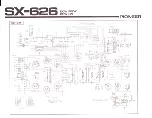 Pioneer SX-626 FW Wiring Diagram preview