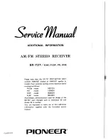 Preview for 45 page of Pioneer SX-727 Service Manual