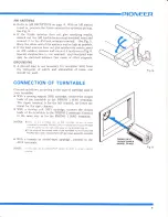 Предварительный просмотр 5 страницы Pioneer SX-828 Operating Instructions Manual