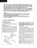 Preview for 2 page of Pioneer SX-P520 Service Manual