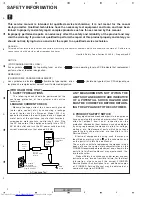 Предварительный просмотр 2 страницы Pioneer SX-SW77 Service Manual