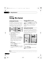 Предварительный просмотр 42 страницы Pioneer SX-SWR1 Operating Instructions Manual