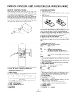 Preview for 8 page of Pioneer SX203 Operating Instructions Manual