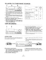 Preview for 12 page of Pioneer SX203 Operating Instructions Manual