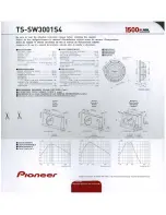 Предварительный просмотр 5 страницы Pioneer T5-5W2501S2 User Manual