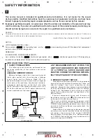 Preview for 2 page of Pioneer THE PERFECT VISION VSX-816 Service Manual