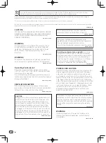 Preview for 2 page of Pioneer TORAIZ SP-16 Operating Instructions Manual