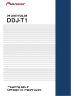 Pioneer TRAKTOR PRO 2 DDJ-T1 Manual preview