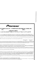 Preview for 3 page of Pioneer TS-A1057 Instruction Manual