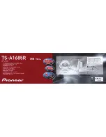 Предварительный просмотр 2 страницы Pioneer TS-A1685R Installation Manual