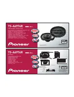 Preview for 2 page of Pioneer TS-A6974R Instruction Manual