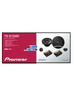 Preview for 2 page of Pioneer TS-D1320C - Car Speaker - 35 Watt Installation Manual