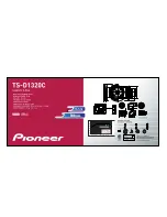 Preview for 3 page of Pioneer TS-D1320C - Car Speaker - 35 Watt Installation Manual