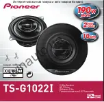 Предварительный просмотр 4 страницы Pioneer TS-G1022i User Manual