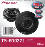 Предварительный просмотр 5 страницы Pioneer TS-G1022i User Manual