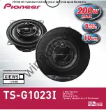 Preview for 3 page of Pioneer TS-G1023i User Manual