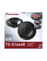 Pioneer TS-G1644R Installation Manual preview