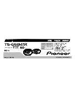 Предварительный просмотр 3 страницы Pioneer ts-g6841r Manual