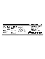 Предварительный просмотр 4 страницы Pioneer ts-g6841r Manual