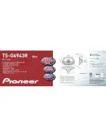 Предварительный просмотр 4 страницы Pioneer TS-G6943R Manual