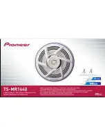 Предварительный просмотр 1 страницы Pioneer TS-MR1640 Instruction Manual