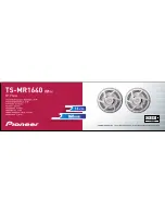 Предварительный просмотр 2 страницы Pioneer TS-MR1640 Instruction Manual