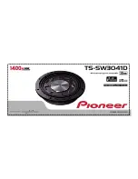 Предварительный просмотр 5 страницы Pioneer TS-SW3041D Brochure & Specs