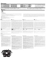 Pioneer TS-W2502D2 Instruction Manual preview