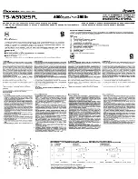 Preview for 1 page of Pioneer TS-W5102SPL - Car Subwoofer Driver Instruction Manual