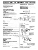 Pioneer TS-WX50A Instruction Manual preview