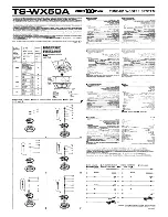 Preview for 2 page of Pioneer TS-WX50A Instruction Manual