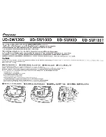Предварительный просмотр 1 страницы Pioneer UD-SW120D Instruction Manual